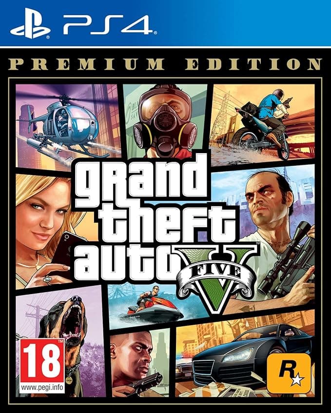 Grand Theft Auto V (5) - Premium Edition - PS4